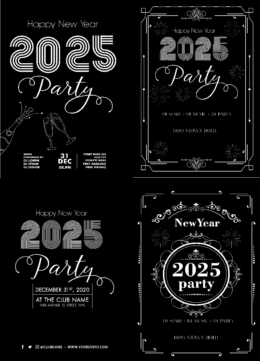 Christmas Greetings Images 2025 Download PNG No Background for Christmas Decorations