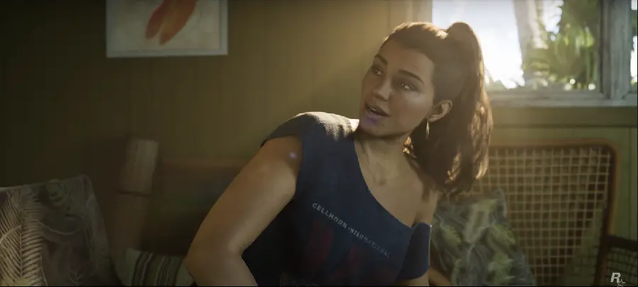 Photo of the character Lucia Caminos in GTA 6 in Full HD quality