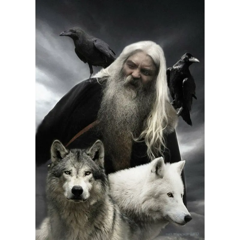 Unique Profile Picture with Real Wolf Theme PNG