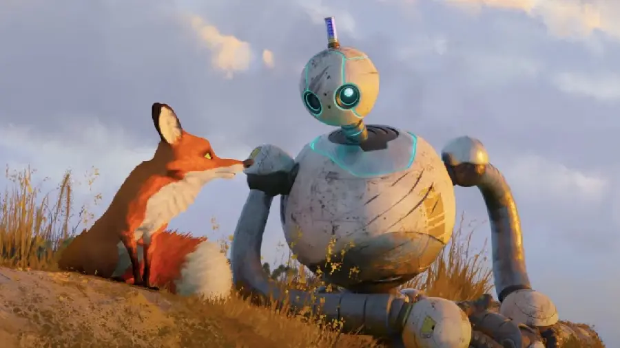 The Wild Robot animation