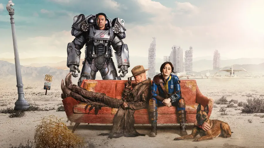 Photos of the main characters of the Fallout 2024