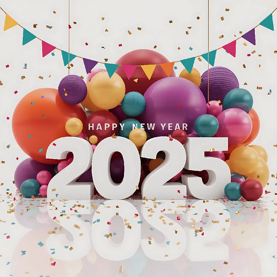 Happy New Year 2025 Photo
