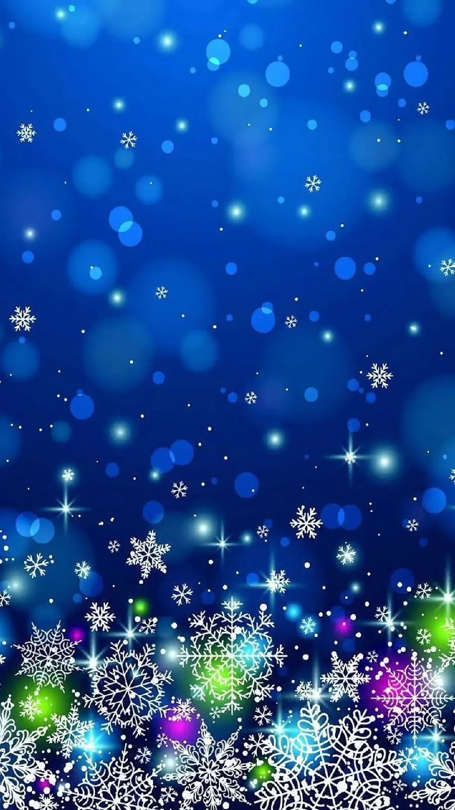 Free Blue Glitter Sparkling Wallpaper For Mobile