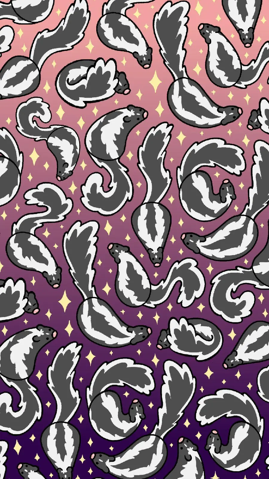 Cool and Amazing American Weasel Phone Background