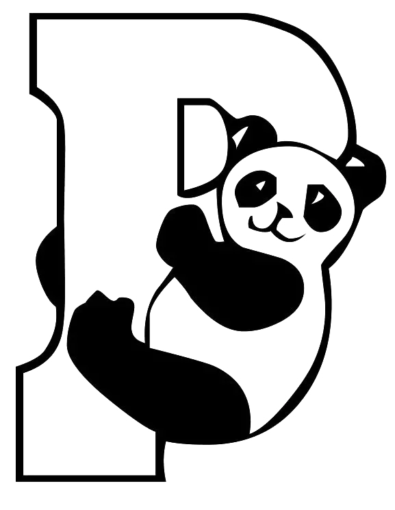 Cool Panda Drawing Downloaded Wallpaper PNG