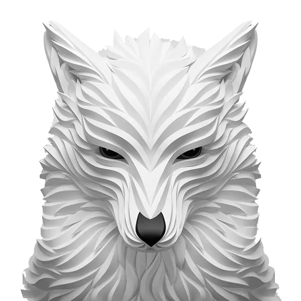 Ghost Wolf Background Image with 3D Design and png Format