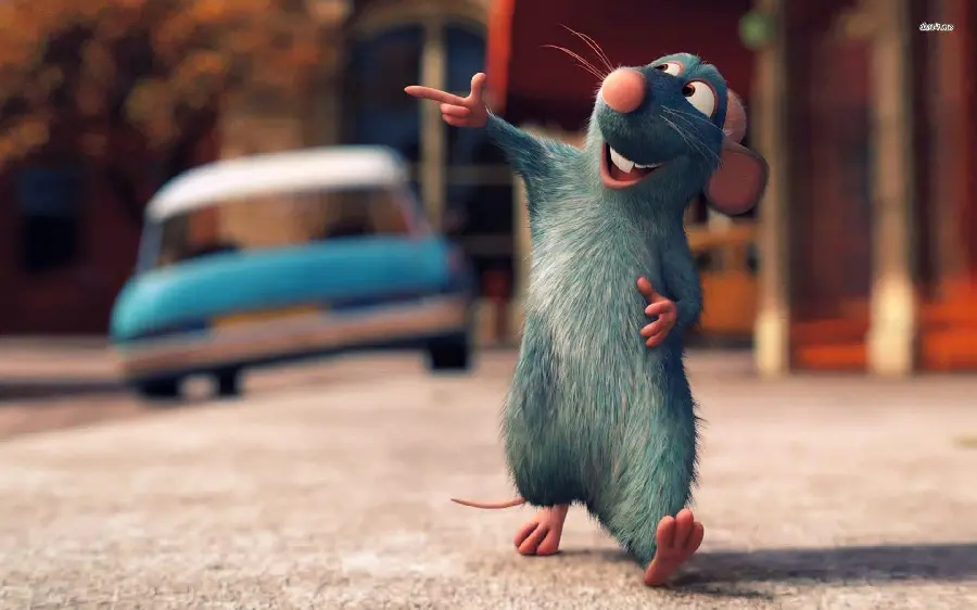 Free download of a mouse chef picking ingredients