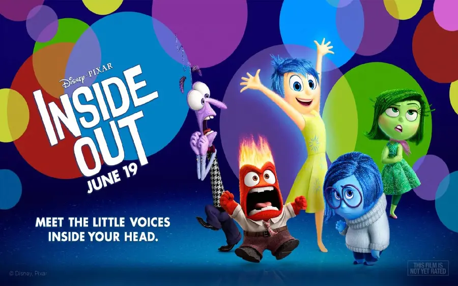 Stylish Inside Out 2 Background for Board Print
