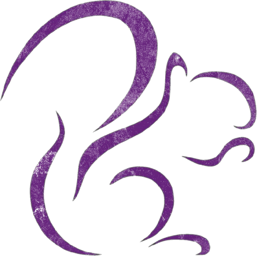 Download a line drawing of a squirrel suitable for a logo