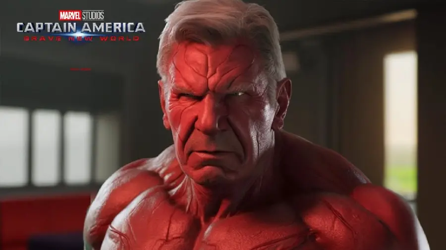 Captain America 4 Red Hulk Picture