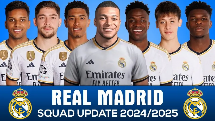 Real Madrid Team Photos 2024 High Quality Wallpapers