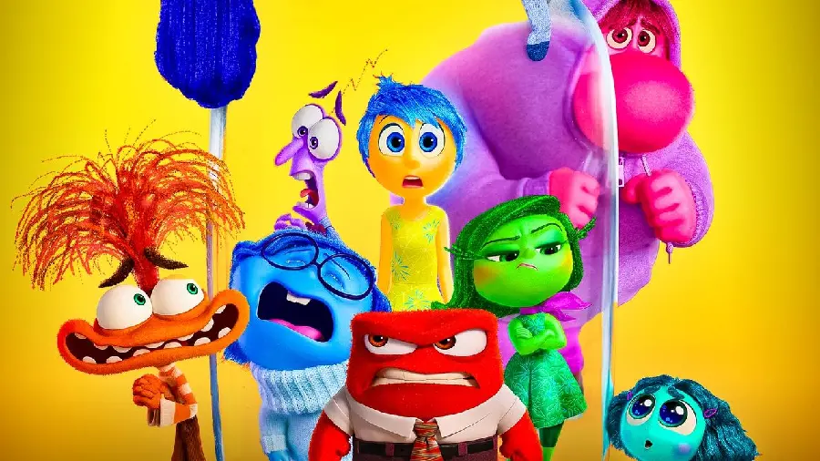 Wallpaper of the famous and beautiful animation Inside Out 2 