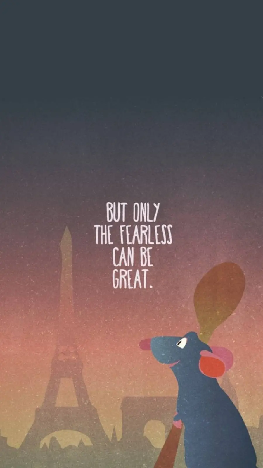 Ratatouille animation background for mobile phone