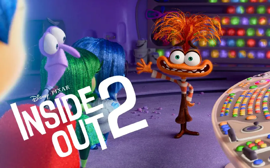 Photo of the Attractive Animation Poster Inside Out 2 