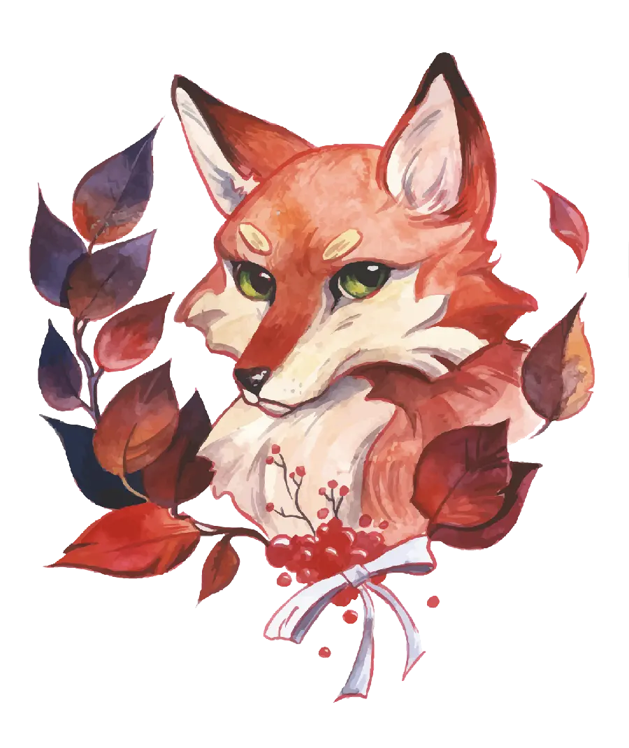 Download high-quality fox painting photos for Instagram Profile 