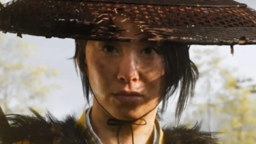 Download profile picture of the female character of the game Ghost of Tsushima 2