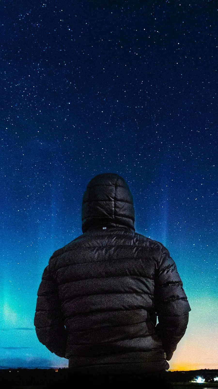 An impressive image of the northern lights suitable for wallpapers and profiles