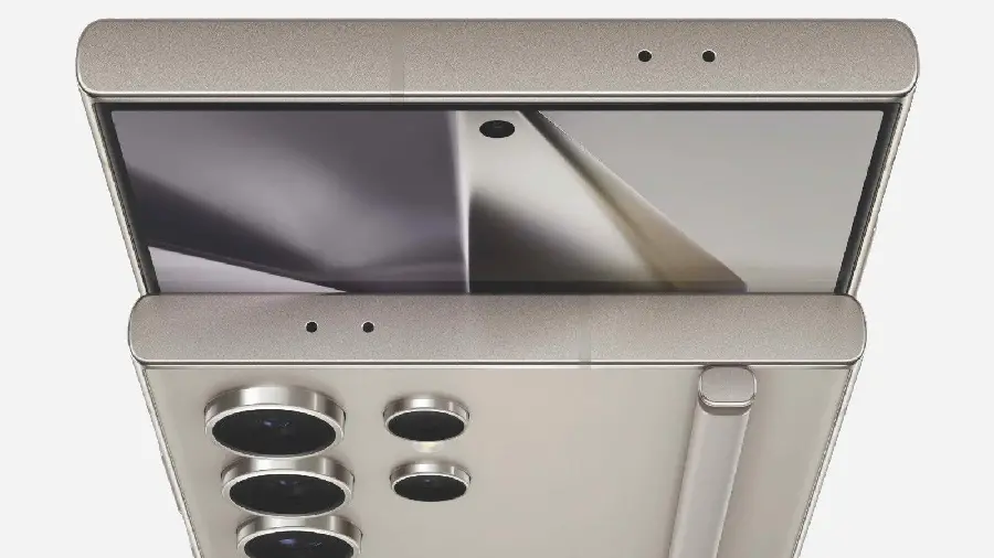 Photos from different angles of the Samsung Galaxy S24 FE phone