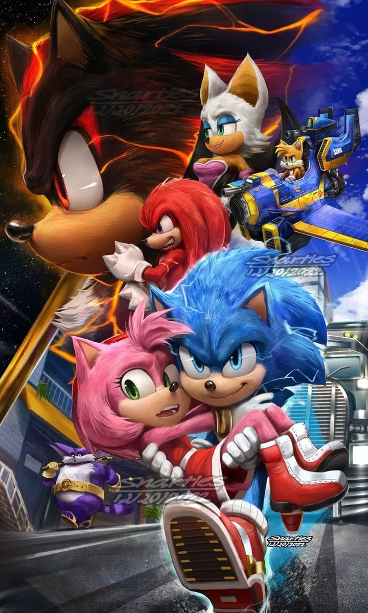 Sonic 3 and Shadow Movie