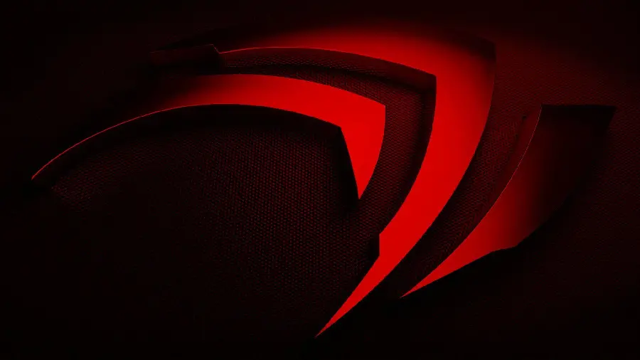 Nvidia Red Logo Photo