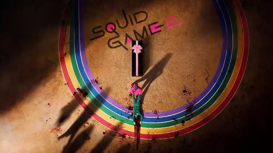 The final game photo in the second season of Squid Game