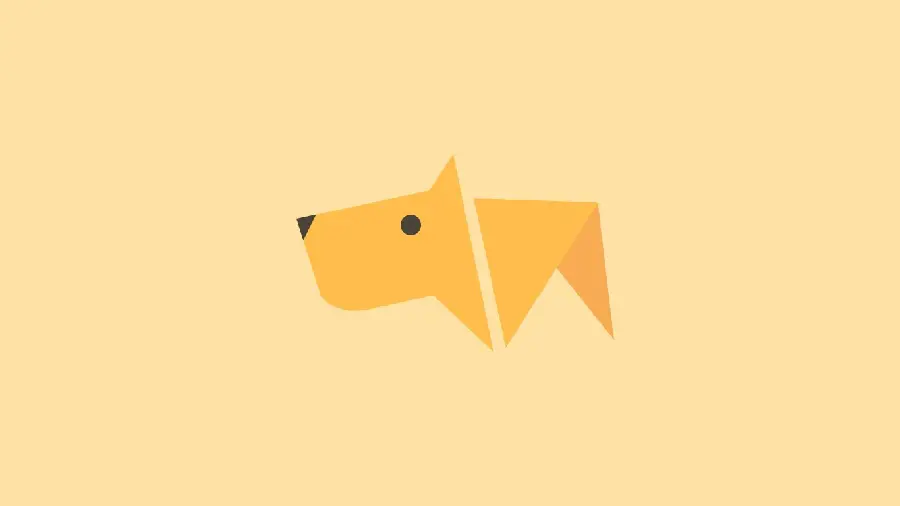 Minimalist Dog Design Photo for Special People