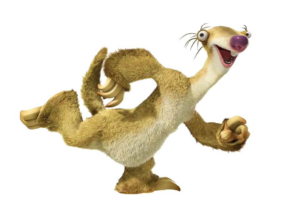 Download sloth PNG wallpaper for printing on the cover of the notebook