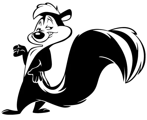 Funny Weasel Cartoon Photo in PNG Format