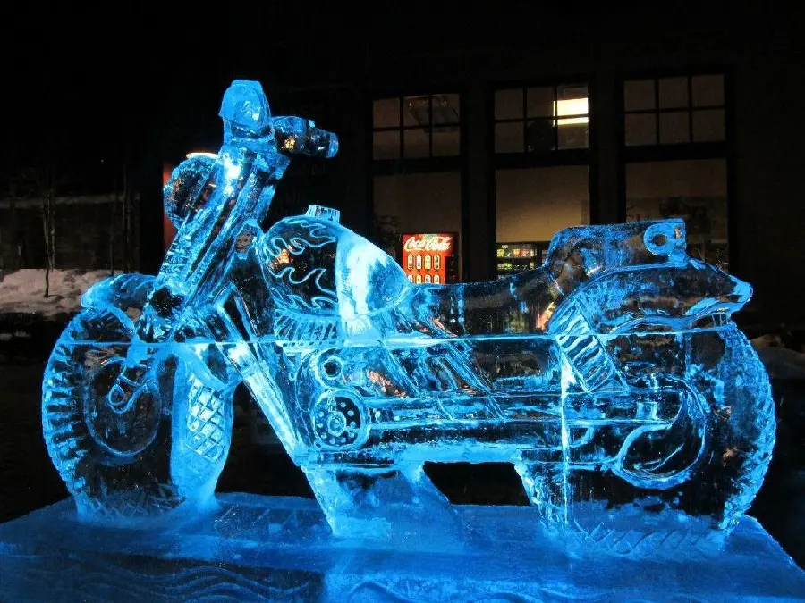 Ice Sculpture Image with Unparalleled Quality