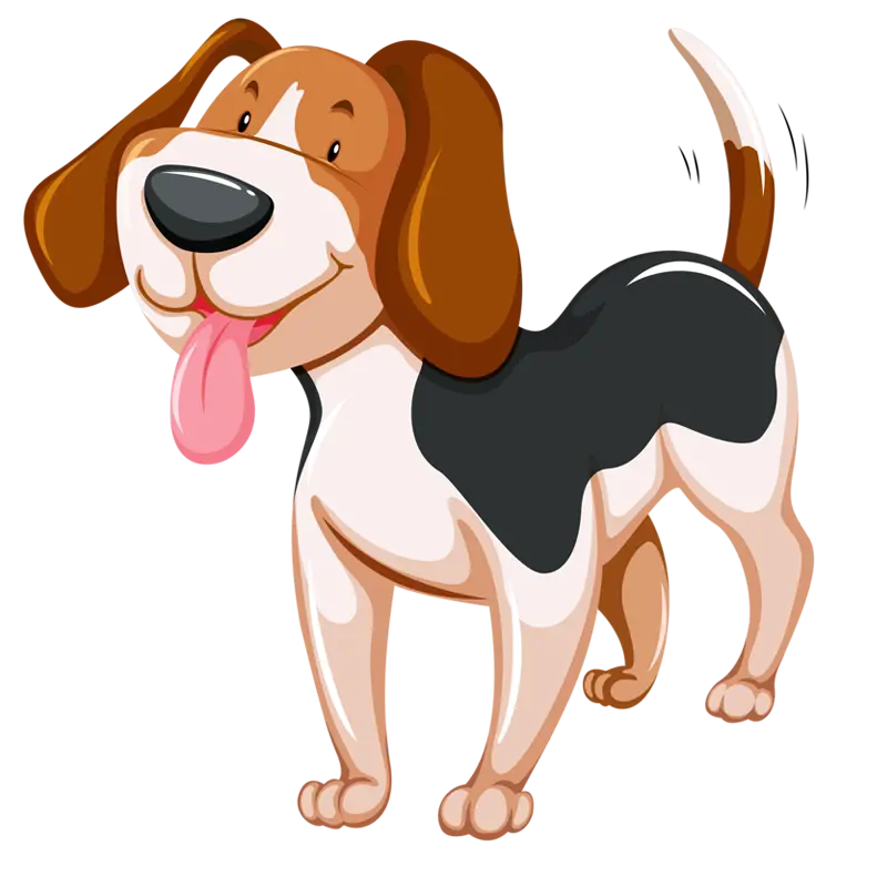 High quality photo of dog painting suitable for profile and background 