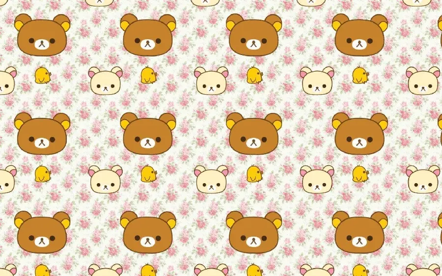 High quality HD wallpaper of cute and funny anime bear