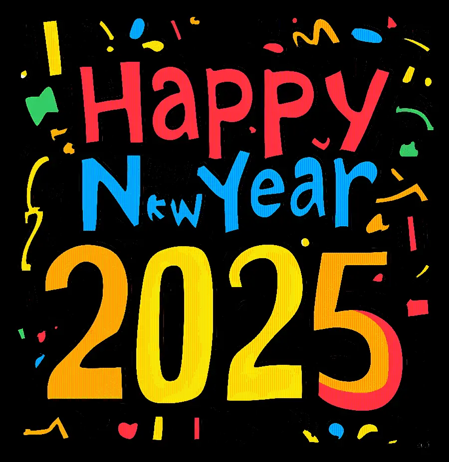 Christmas Greetings Images 2025 Download PNG Cutout No Background for Designers