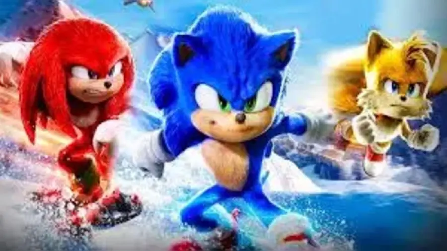 Sonic's prominent characters' photo