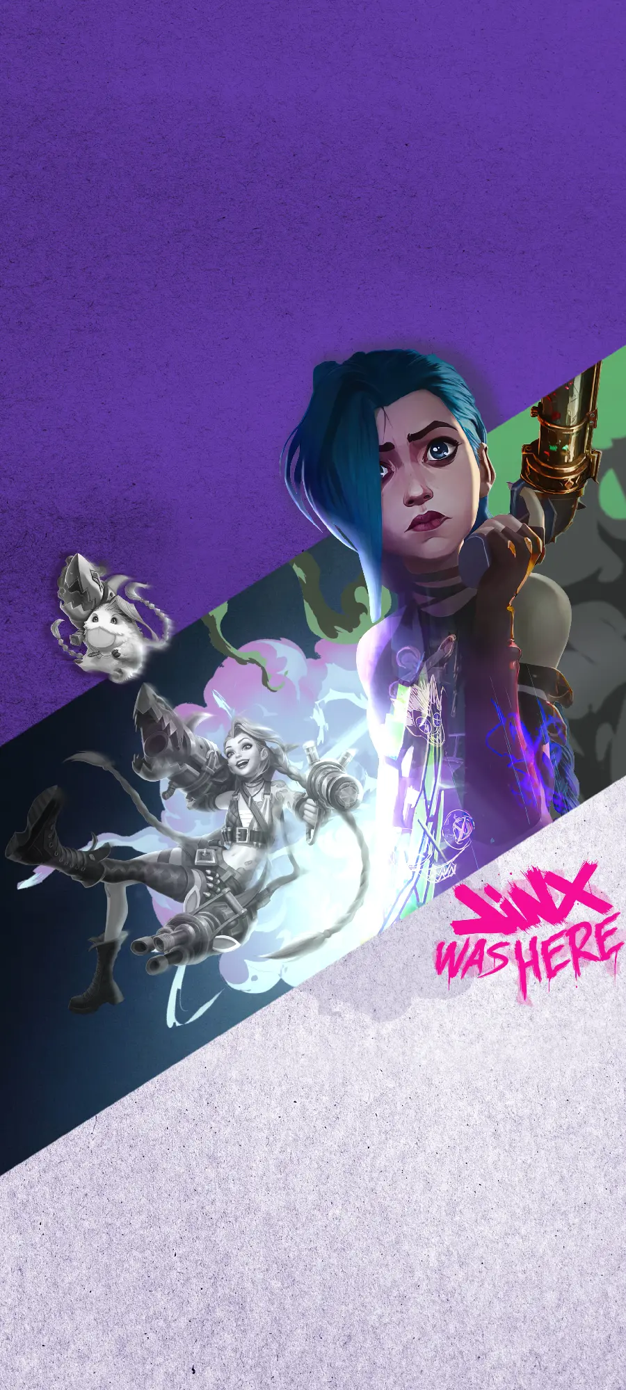 Jinx Action Wallpaper For Samsung