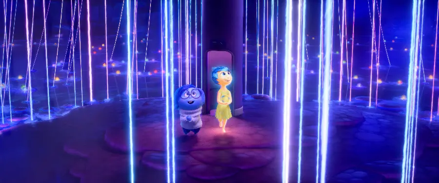 Unique wallpaper from the animated film Inside Out 2 