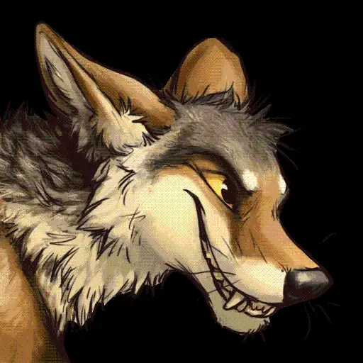 Free cartoon wolf stock image with excellent quality and free of charge