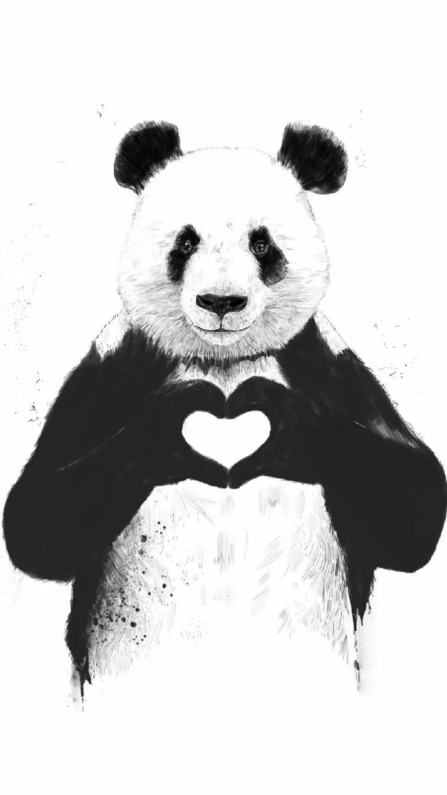 Back Spectacular Panda Wallpaper for iPhone with Direct Link 