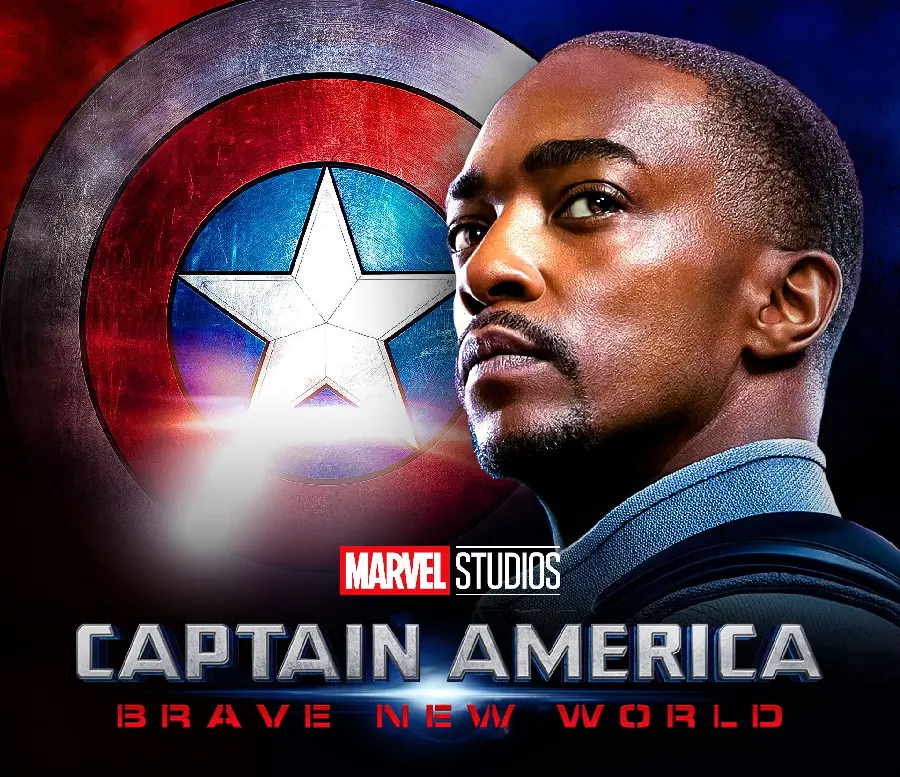 Official Captain America Brave New World Poster