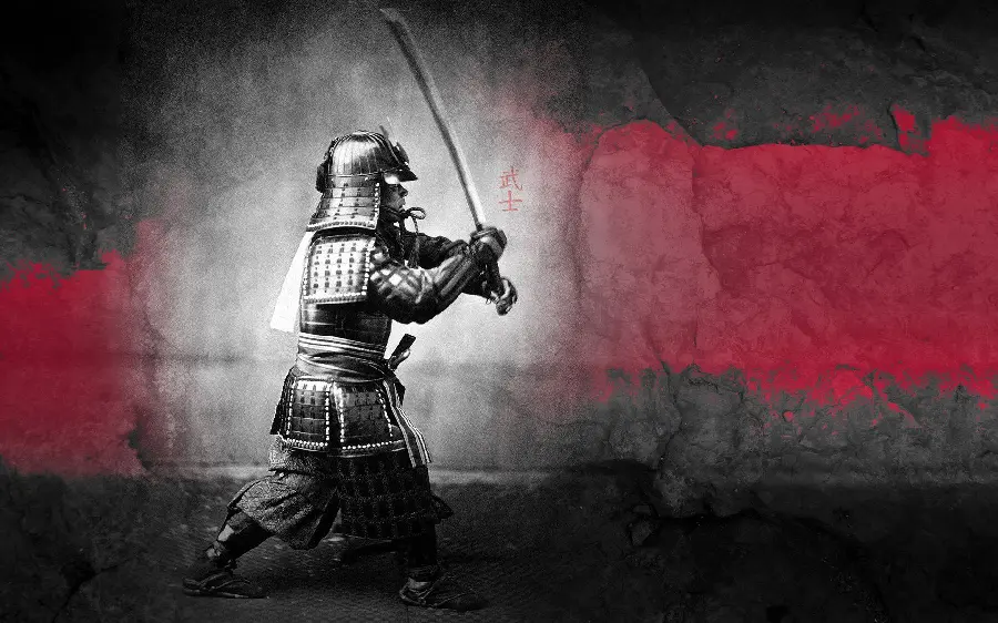 Amazing Samurai Costume Background