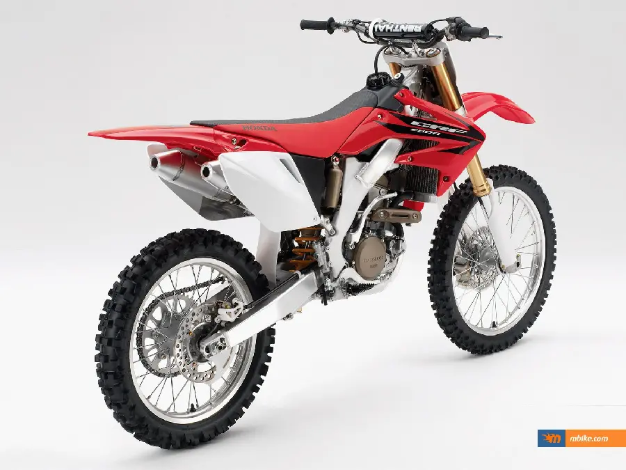Honda CRF 250 motorcycle wallpaper from the rear view