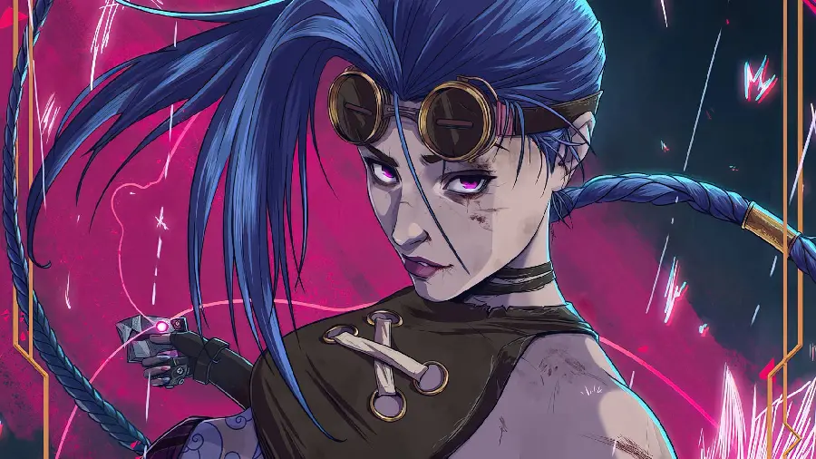 Jinx Action Wallpaper For PC