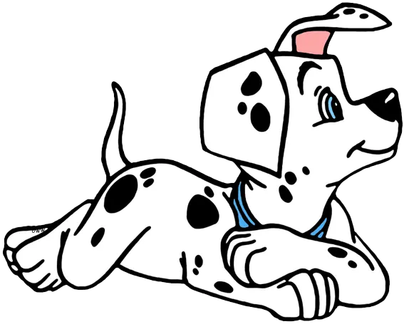 Black and White Dog Painting Background Image Without Background PNG