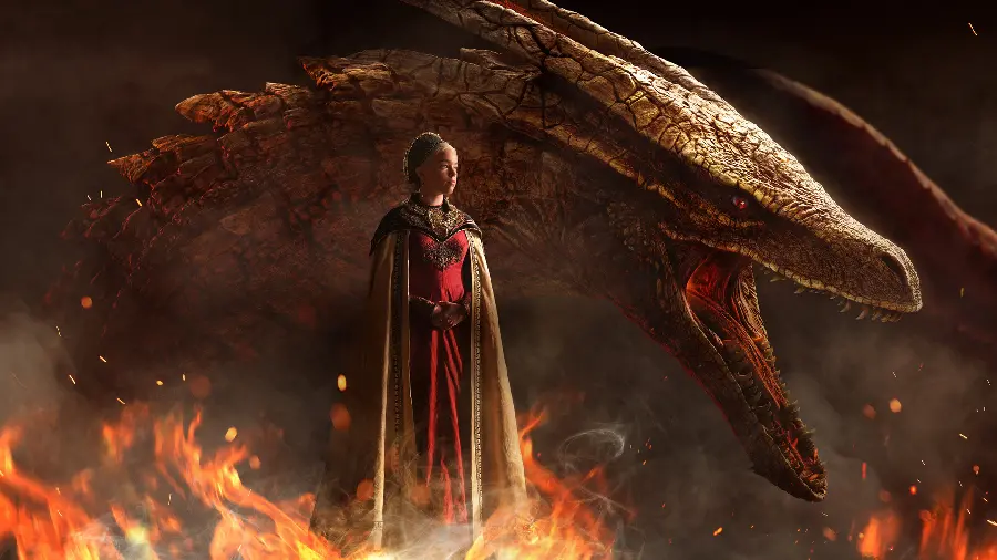 Image of the profile picture of the great dragon in the series The Dragon Family for girls