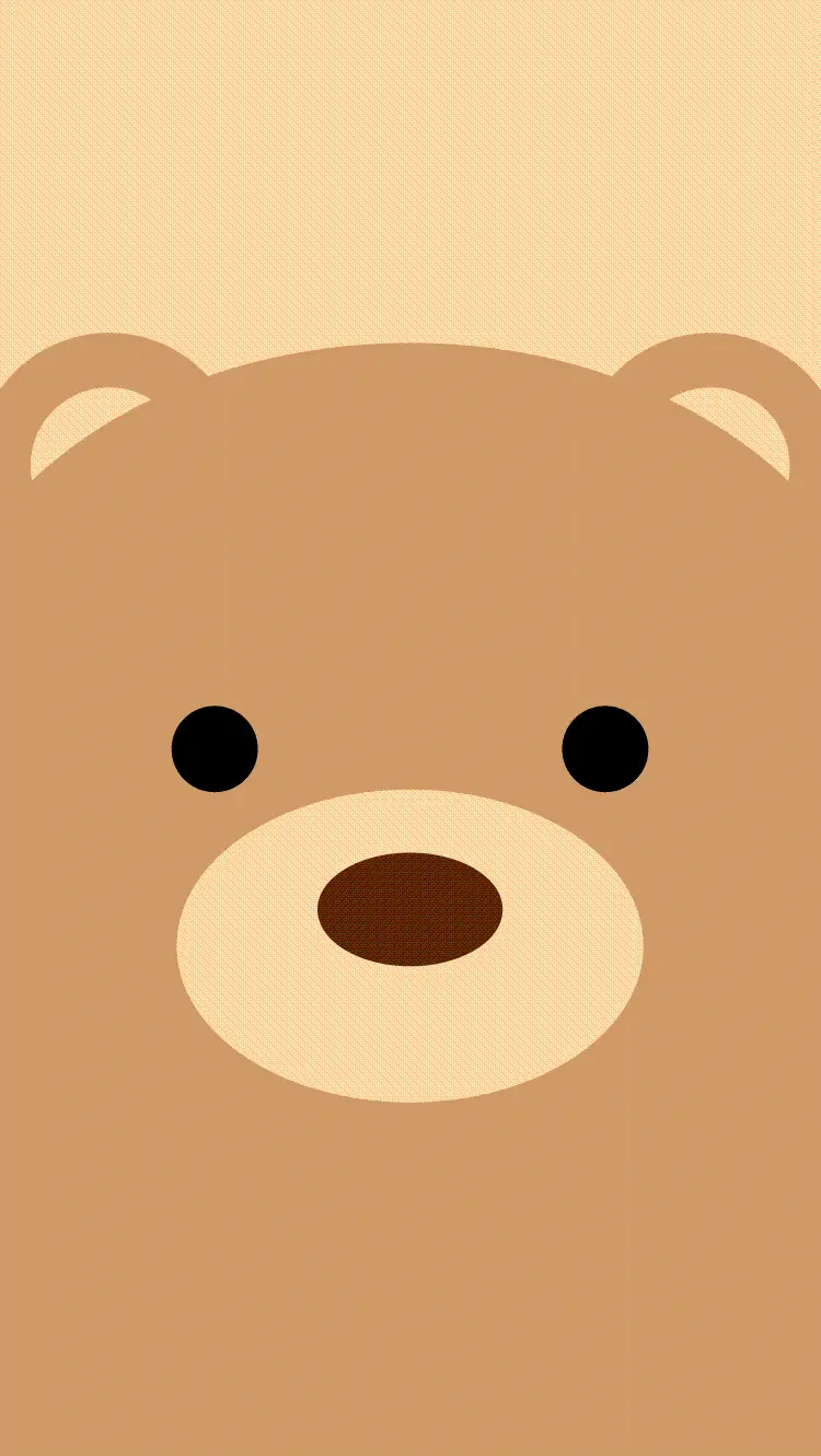 Cute Wallpaper for Phone Theme Design Anime Bear 