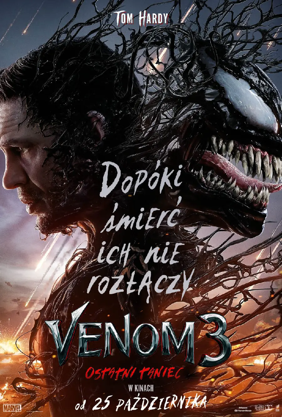 New posters of the movie Venom The Last Dance with Tom Hardy