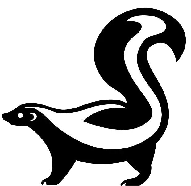 Funky Weasel PNG Background Image for Website Design