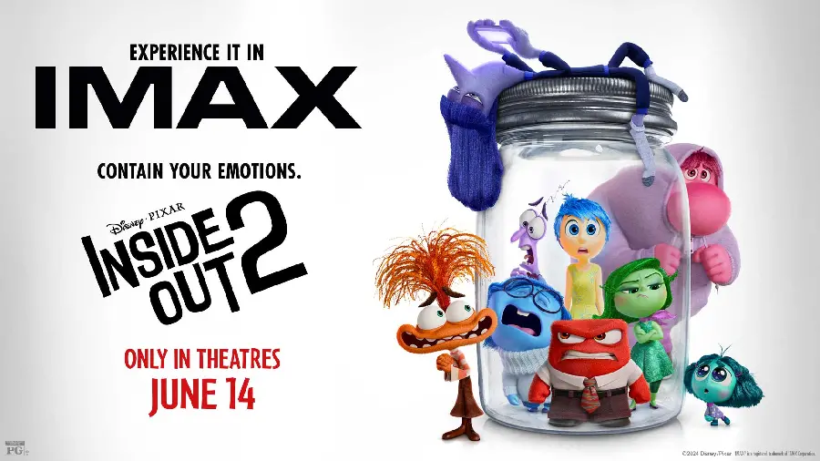 Background Amazing Inside Out 2 