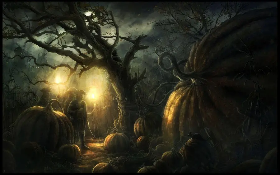 Halloween Cemetery