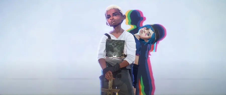 Free Echo and Jinx Wallpaper with Fine Details