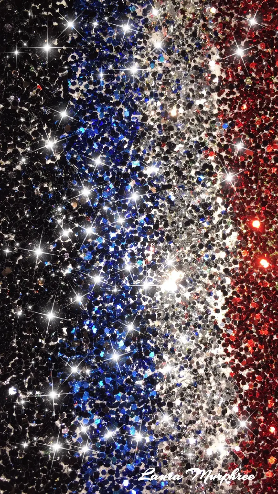 Blue Glitter Wallpaper for Smartphones